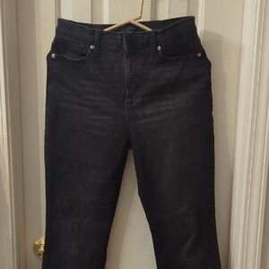 Banana Republic Women's Black Straight Leg Jeans